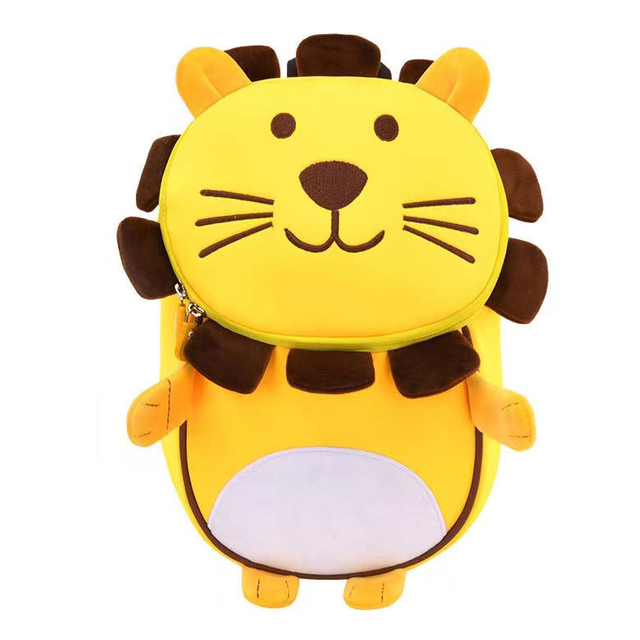Custom Kids Toddle Backpack for Girls Boys 3D Cute Cartoon Tiger Mini Preschool Backpack Cartoon Schoolbag Bookbag