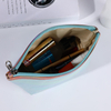 Wholesale Waterproof Cosmetic Pouch Bag with Zipper Pu Leather Travel Organizer Pouch
