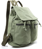 Customized Canvas Backpack Vintage Embroidery Casual Backpack Casual Bookbag Travel Rucksack for Men Women