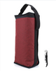 Custom Logo 2 Bottle Wine Tote Carrier Leakproof Insulated Padded Versatile Canvas Reusable Wine Bags for Travel