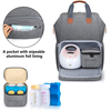 Portable Breast Pump Bag with Breast Milk Cooler Bag Breast Pump Backpack with Compartments for Cooler Bag And Laptop