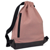 Wholesale Cotton Canvas Drawstring Rucksack Custom Logo Satchel Draw String Bucket Backpack