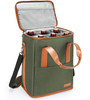 Insulated Wine Carrying Cooler Tote Bag Drink Lunch Bags For Travel Picnic Portable Ice Pack For Drinks