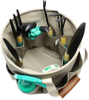 Large Organizer Carrier Garden Plant Tool Set Store Content Bag Gardening Storage Tote Garden Tool Bag