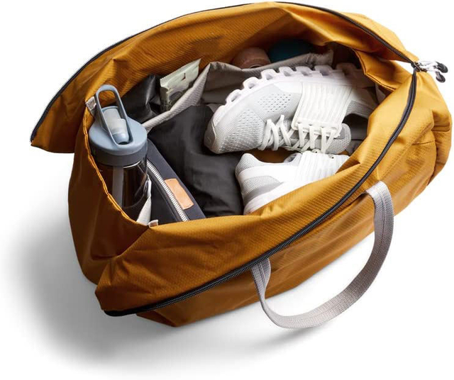 Large Capacity Sports Waterproof Travel Men's Shoulder Folding Bag Cylinder Nylon Fitness Leisure Duffel bag