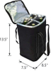 Wholesale Insulated Portable 4 Bottle Wine Carrier Tote Bag Wine Cooler Bag