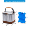 Baby Bottle Cooler Bag Lunch Box Breast Milk Cooler Bag With Ice Pack