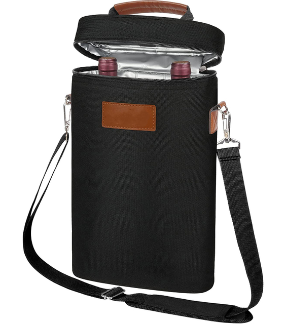 Wholesale Insulated Wine Bottle Cooler Bag For Travel Picnic