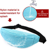 Custom Fashion Laser Portable Working Travel Festival Event Men Women Fanny Hip Pack Waist Bag Belt