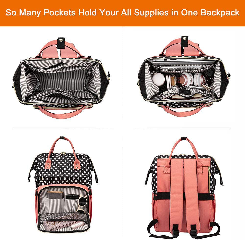 Travel Back Pack Multi-function Diaper Bag Backpack Nappy Changing Bags Large Capacity Baby Bags