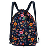 Customized Printing Logo Draw String Backpack Portable Gym Sports Waterproof Outdoor Collapsible Backpack String