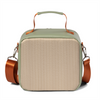 Wholesale Pu Leather Insulated Cooler Bag Waterproof Thermal Food Lunch Box Bag