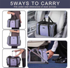 Traveling Portable Dog Carriers Carrying Shoulder Cat And Dog Travel Pet Bag Expandable Mesh