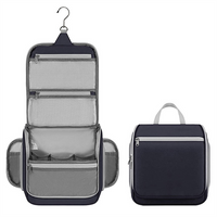 Customized Make Up Bag for Men And Women Promotional Hanging Toiletry Bag Waterproof Travel Organizer Bag 