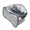 Foldable Basket Aluminum Framed Picnic Cooler Tote Bag Picnic Basket Cooler Bag