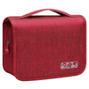 Eco Friendly Toiletry Hanging Bag Waterproof Travel Makeup Organizer With Hook