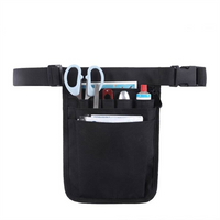 Factory Customization Professional Use Waist Bag for Nurses Hair Stylists & Technicians Zipper Closure in Polyester Fabric