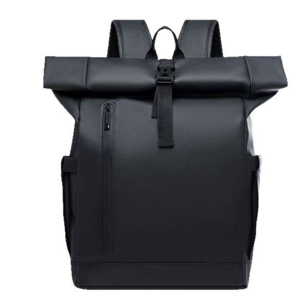 Manufacturer Custom New Design Modern Roll-Top Back Pack Bag Waterproof Leisure Laptop Travel Roll Top Backpack