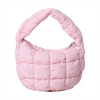 OEM Factory Wholesale Soft Lightweight Puffer Quilted Toto Bags for Women Ladies Luxury Soft Padded Toto Bag for Winter Daily