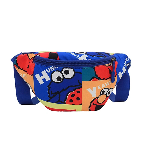 2025 Boy Girl Kids Cartoon Sublimation Fanny Pack Rpet Recycled Waist Bag With Adjustable Belt for Children Sport Running