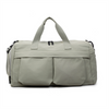 Light Weight Classic Oxford Duffel Bag with Zipper Closure Large Capacity Portable & Customizable Size for Unisex Use