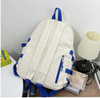 Fashion Ulzzang High Schoolbag Backpack Shoulder Messenger Female Backpack Leisure Sports Backpack for Men