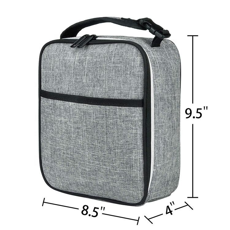 Promotional Reusable Mini Hot Thermal Insulation Adult Office Cooler Bag Beach Lunch Bag Cooler Tote Bag