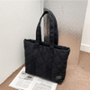 Custom Big Capacity Puffy Shoulder Bag for Women Soft Quilted Padding Tote Bag Purse Large Fashion Satchel Hobo Purse