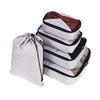 Travel Clothing Sorting Storage Bag 5 Set Packing Cubes Luggage Packing Organizers