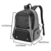 Amazon's Hot Sales Customized Large Capacity Backpack Holds 2 Rackets Paddle Bag With Separate Shoes Compartment Tennis Bag