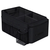 Organize all the clutters in car customized black collapsible boot organiser foldable auto car storage box trunk organizer