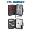 New Style Portable Pill Bottle Travel Medicine Organizer Portable Medication Medicine Cabinet Organizer Storage