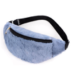 Fashion Winter Style Women Girls Faux Fur Waist Bag Fanny Pack Custom Color Chest Bag for Travel, Daily Life