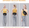 Mesh Fanny Pack for Women Men See Through Waist Pack Belt Bag with Adjustable Belts Cute Bum Bags for Travel Running Hiking