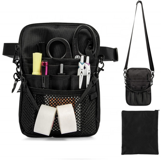 Medical Nursing Pocket Organizer Belt Nursing Accessories Pouch Waist Fanny Pack Belt Sling Shoulder Bag For Nurses