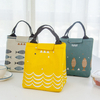 Insulated lunch bag for reusable lunch tote box leakproof cooler handle bag for office work school picnic beach