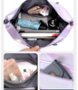 Custom Irredesnt Woman Weekend Travel Duffel Bag Sports Tote Gym Bag Shoulder Yoga Dance Duffle Bag with Strap