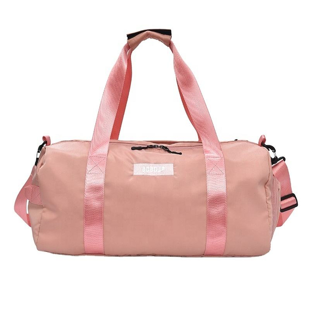 Custom Logo Water Resistant Weekend Sport Yoga Gym Duffle Bag Pocket Luggage Zipper Crossbody Overnight Bag Sets