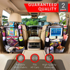 High Quality Waterproof Auto Drive Back Seat Car Trunk Organizer Storage Accessories Mesh Holder Drink Car Backseat Organizer