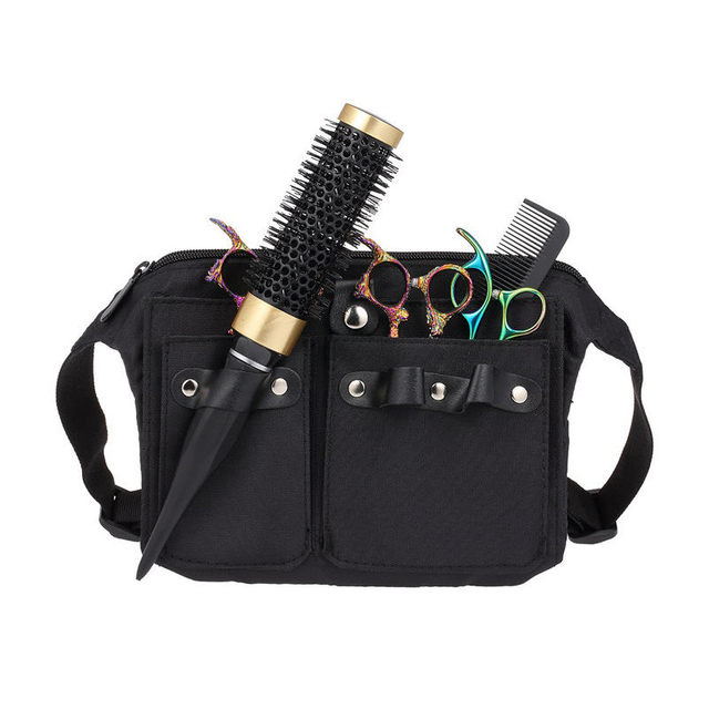Hair Salon Barber Fanny Pack Kit Custom Haircut Tools Holder Hair Scissor Waist Bag for Hairdresser