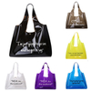 Fashion PVC shoulder handbag waterproof Beach Clear Tote Shopping Bags for Women