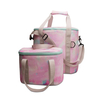 Custom Log Portable Outdoor Picnic Insulation Fabric Cooler Tote Bag Ice Shoulder Kids Lunch Bag for School