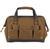 Waterproof Durable Canvas Tool Kit Bag Electrical Technician Tool Bag Storage With Adjustable Shoulder Strap