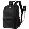 Black Waterproof School College Student Rucksack Custom Teens Notebook Daypack Travel Computer USB Laptop Backpack