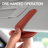 Durable Leather Car Card Holder Organizer Bag Licence Storage Glasses Hanging Car Organizer Accessories