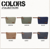 Heavy Duty Canvas Make Up Pouch Portable Travel Cosmetic Bag Leisure Toiletry Storage Bag for Men Women