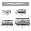 Waterproof 4 Pc Storage Suitcase Luggage Organizer Bag Travel High Quality Large Packing Cubes for Man