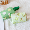 Wholesale Custom Printed Eco Friendly Cotton Canvas Cosmetic Makeup Pouch Bag with Zipper Toiletry Bag