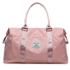 Custom Logo Small Nylon Travel Duffle Bag 20 Inches Sports Tote Gym Bag Shoulder Weekender Overnight Bag for Men Women
