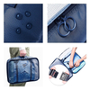 Custom Travel Organiser Set Packing Cubes 7 Pcs Set Luggage Packing Organizers with Shoe Bag And Toiletry Bag